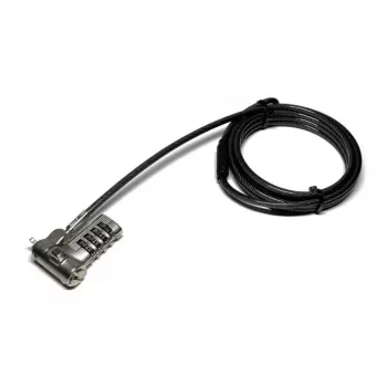PORT Designs Universal Switchable Combination Security Cable Lock 2m Black