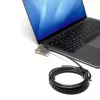 Antivol câble de sécurité universel à combinaison commutable PORT Designs 2 m noir