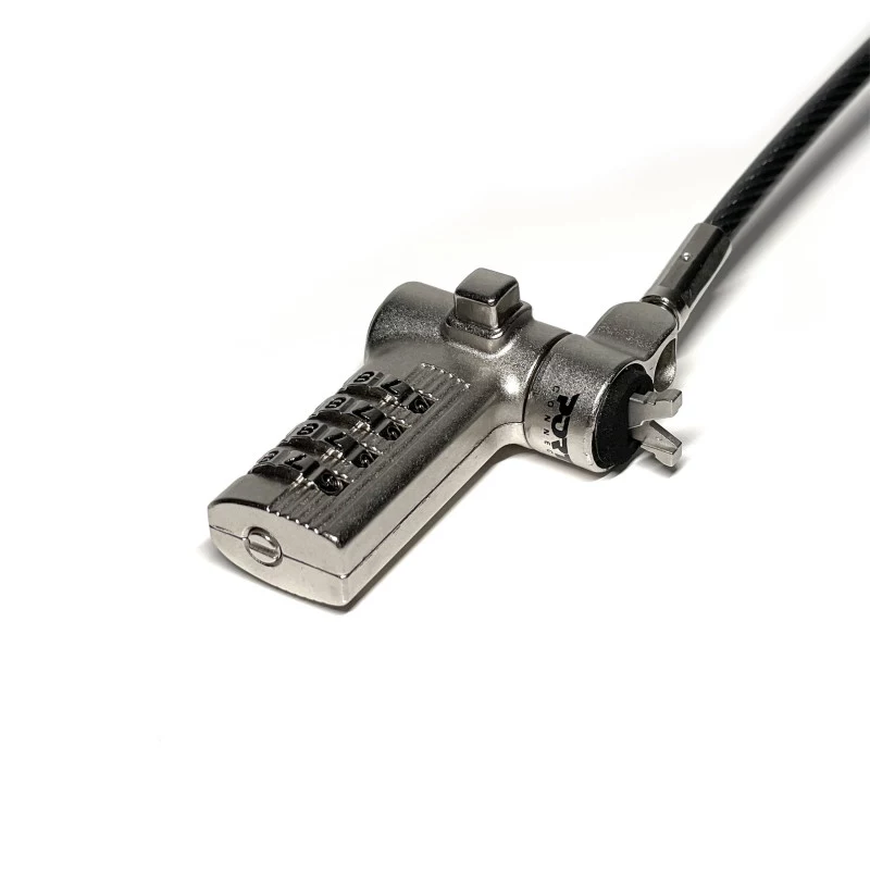 Antivol câble de sécurité universel à combinaison commutable PORT Designs 2 m noir