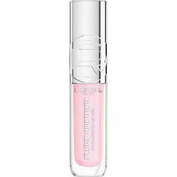 Huile à lèvres L'Oréal Plump Ambition à l'acide hyaluronique 101 Crystal Clear 5 ml