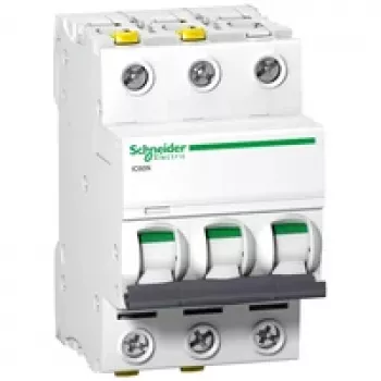 Schneider Electric A9F04316 Disjoncteur miniature 16A 3P courbe C 10kA