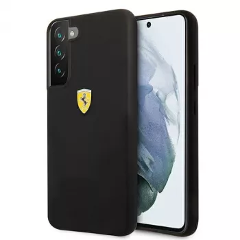 Ferrari FESSIHCS22MBK Coque rigide On Track silicone noire pour S22+ S906