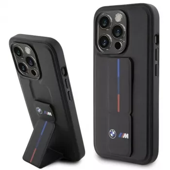 Coque rigide Grip Hot Stamp BMW pour iPhone 15 Pro 6,1 pouces Noir