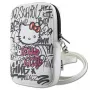Hello Kitty Sac à épaule Graffiti Kitty Head Blanc