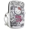 Hello Kitty Sac à épaule Graffiti Kitty Head Blanc
