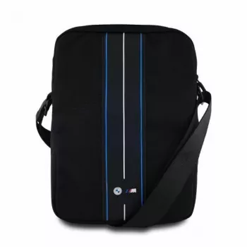 BMW BMTB8COMPVSKL housse pour tablette 8 pouces noir nylon bande bleue
