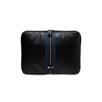 Housse BMW BMCS16COMSCAKL 16 pouces noir carbone rayures bleues