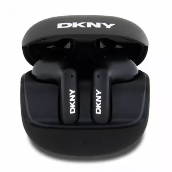 Écouteurs true wireless DKNY DKTWST6AEHLK Bluetooth 5.0, finition satinée, noirs