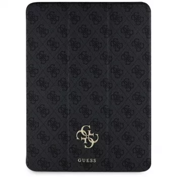 Guess GUFC13PM24PS4SGK Étui folio magnétique 4G Big Logo pour iPad Pro 13 M4 2024 / M5 2025 noir