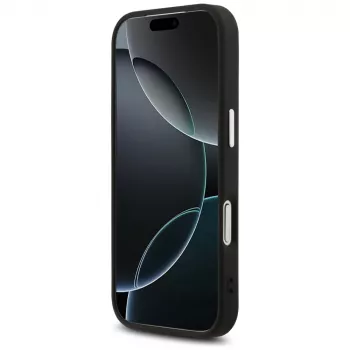 Coque MagSafe KARL LAGERFELD Karl & Choupette Pins pour Apple iPhone 17 Pro - noire