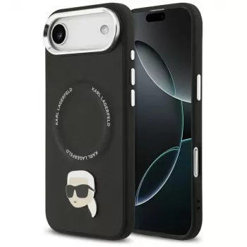 Coque MagSafe KARL LAGERFELD Karl Pin pour iPhone Air - noire