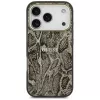 Coque MagSafe Guess Python Pattern pour iPhone 17 Pro marron