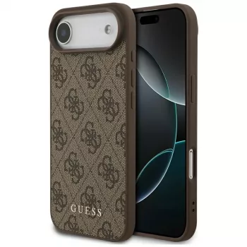 Guess 4G Classic Back Cover for Apple iPhone 13 Pro Max, Brown