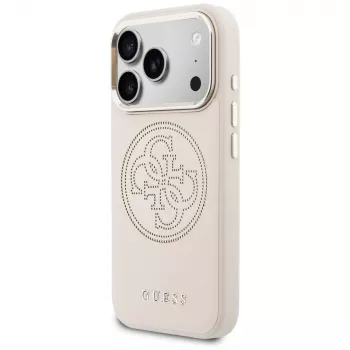 Guess Perforated 4G MagSafe Case for iPhone 17 Pro, Pink