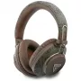 Guess Triangle Logo Casque Bluetooth ENC, marron