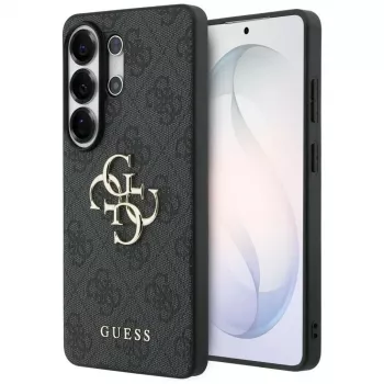 Coque Guess 4G Big Metal Logo pour Samsung Galaxy S26 Ultra, noire