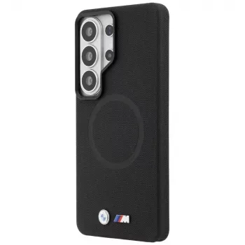 Coque MagSafe BMW M Metal Logo pour Samsung Galaxy S26 Ultra noire