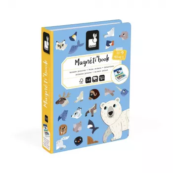 Janod Magnetibook Animaux polaires jouet éducatif magnétique