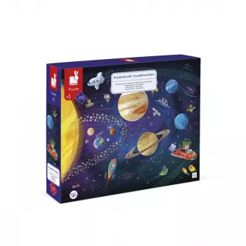 Janod Puzzle Système solaire 100 pièces