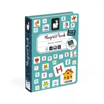 Janod Magnetibook Alfabet Magnetic Educational Game