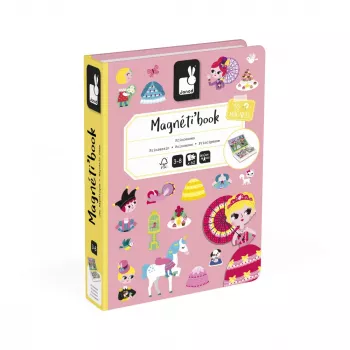 Janod Magnetibook Princesses jeu magnétique