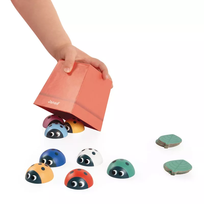 Janod coccinelles jeu de memory