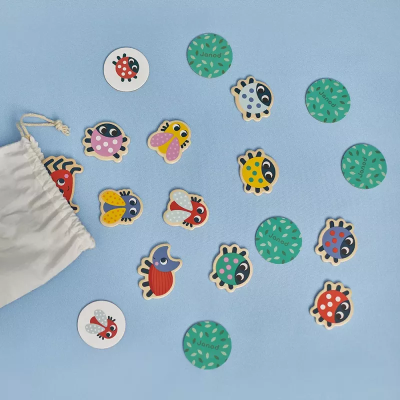 Janod jeu de cache-cache au jardin