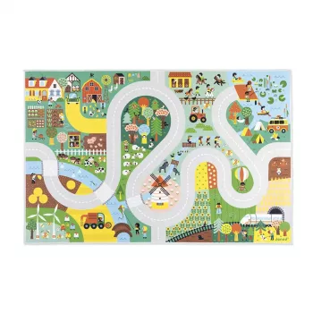 Janod tapis d'activités Village Cross Roads 2+