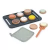 Set de pâtisserie de biscuits en bois Janod 21 pièces Shiny Grandma 3+