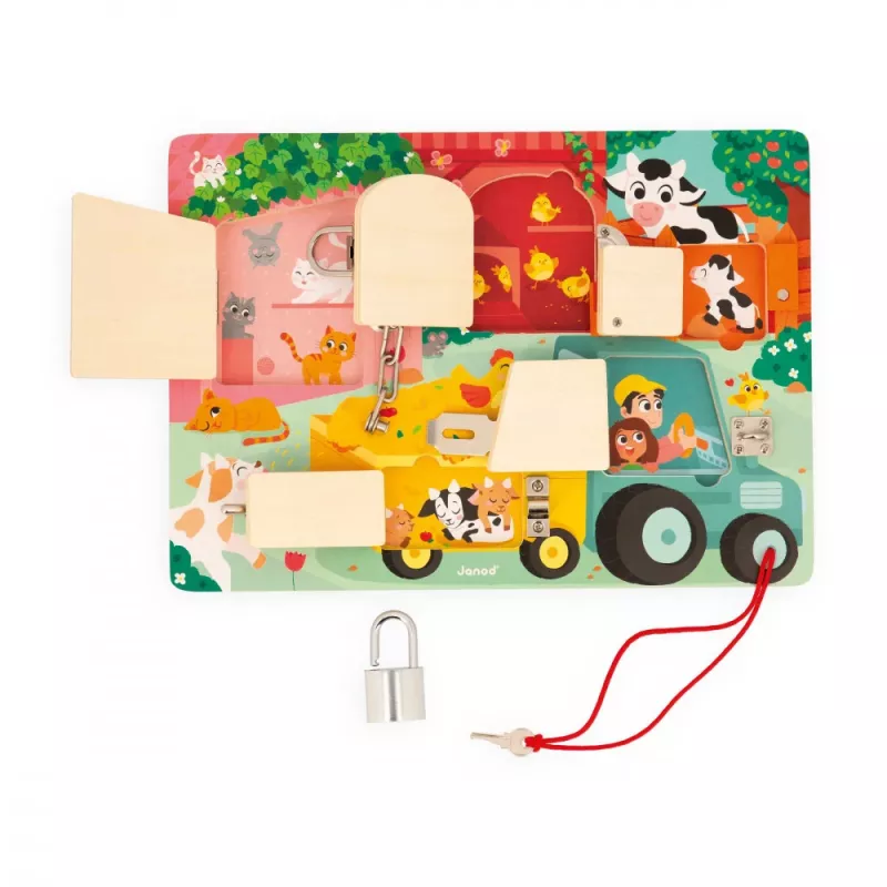 Tableau d'activités Janod Ferme J07119