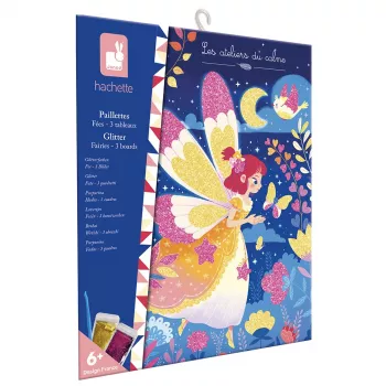 Kit créatif pailleté Janod Fée pour enfants 6+