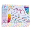 Janod Creative Craft Kit for Jewelry Making Rainbow Bracelets 30 Pieces 8+