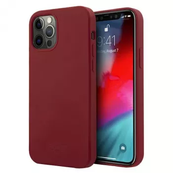MINI MORRIS Mini MIHCP12MSLTRE coque rigide en silicone pour iPhone 12/12 Pro 6,1 inch rouge Tone On Tone