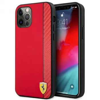 Ferrari FESAXHCP12LRE coque rigide iPhone 12 Pro Max 6,7