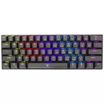 Clavier mécanique WHITE SHARK Black Shark GK-2022 Shinobi US Brown SW