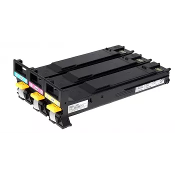 Konica Minolta A0DKJ52 cartouche de toner d'origine lot cyan, magenta, jaune (lot de 3) pour magicolor 4650DN, 4650EN, 4690MF