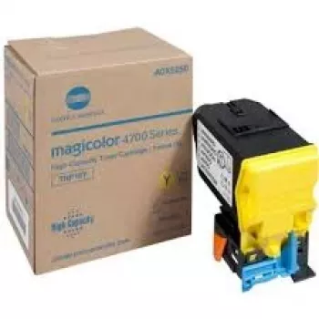 Konica Minolta TNP-18Y cartouche de toner jaune (A0X5250) pour magicolor 4750DN/4750EN