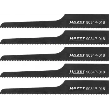 HAZET 9034P-018/5 jeu de lames de scie sauteuse, 5 pièces