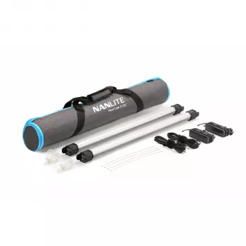 Ensemble de 2 tubes LED RGBWW Nanlite PavoTube II 15C
