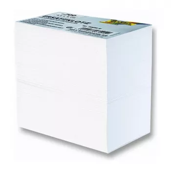 Bloc de notes adhésives Folia 9906/E - assorti - 700 feuilles - 89 mm - 1 bloc