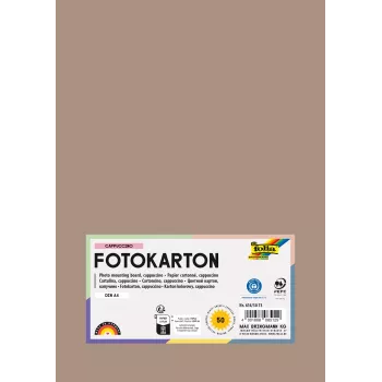 Carton Folia 614/50 73 Cappuccino uni A4 300 g/m² 50 feuilles