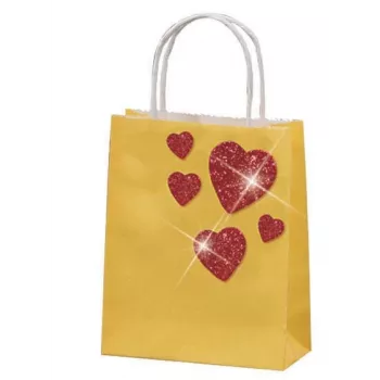 Folia Basic Sacs en papier S multicolores lot de 10