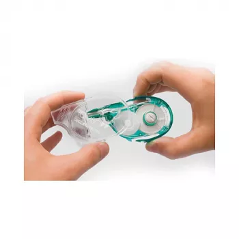 Tombow MONO YXE Correction Tape - Green/Transparent - 16 m x 4.2 mm - Blister Pack