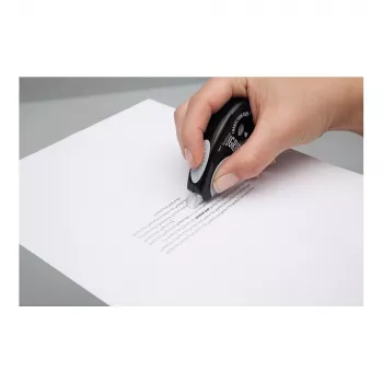 Tombow Correction Tape Roller Grip CT-CD5C11 5mm x 10m Black/White
