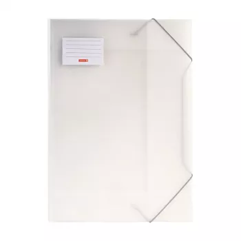 BRUNNEN FACT!pp pochette de dessin DIN A3 blanc transparent