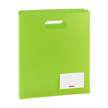 Boîte à documents BRUNNEN FACT!pp A4 5 cm verte