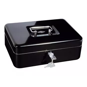 Caisse à monnaie WEDO taille 3 - acier - noir thermolaqué
