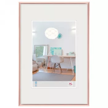 WALTHER New Lifestyle Cadre photo 18x24 cm Roségold plastique KV824Y