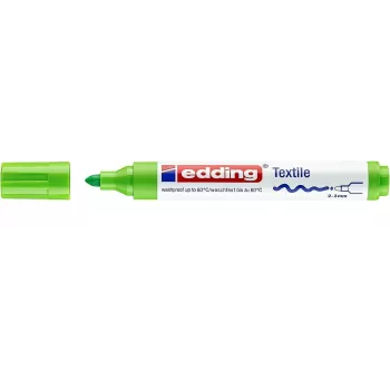 EDDING 4500 Marqueur textile vert clair pointe ronde 2-3 mm 1 pièce