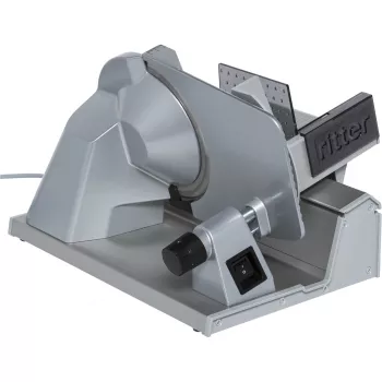 Trancheuse électrique Ritter Tondo 13 avec moteur à condensateur, argent